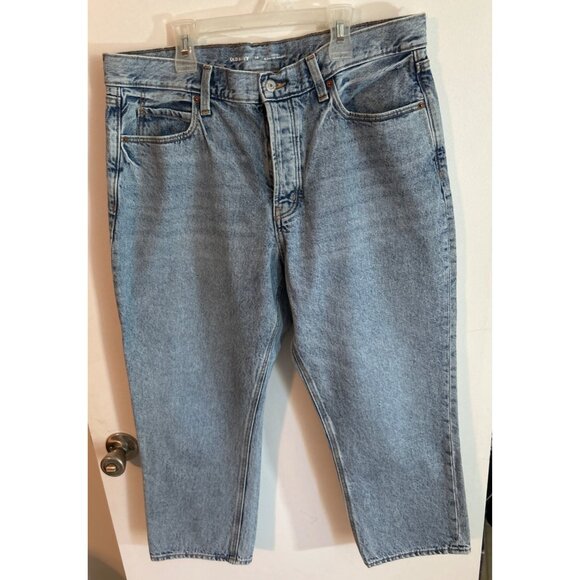 Old Navy Women High-Rise Slouchy Straight Jeans Size 14 - Picture 3 of 7